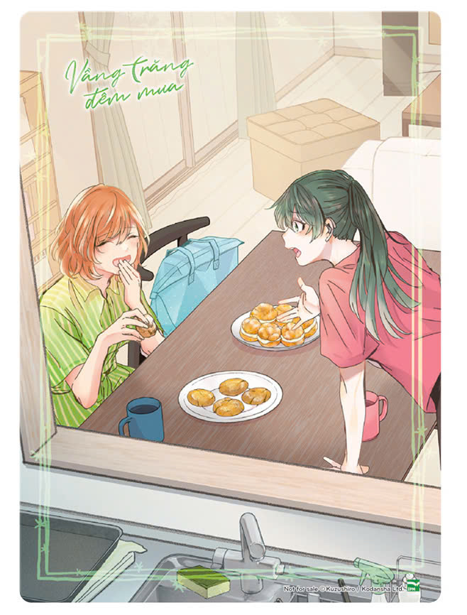 Bộ Vầng Trăng Đêm Mưa - Tập 8 - Bản Sưu Tầm - Tặng Kèm Card Ngọc Trai + Clear File + Khung Đựng Card - Ảnh 3