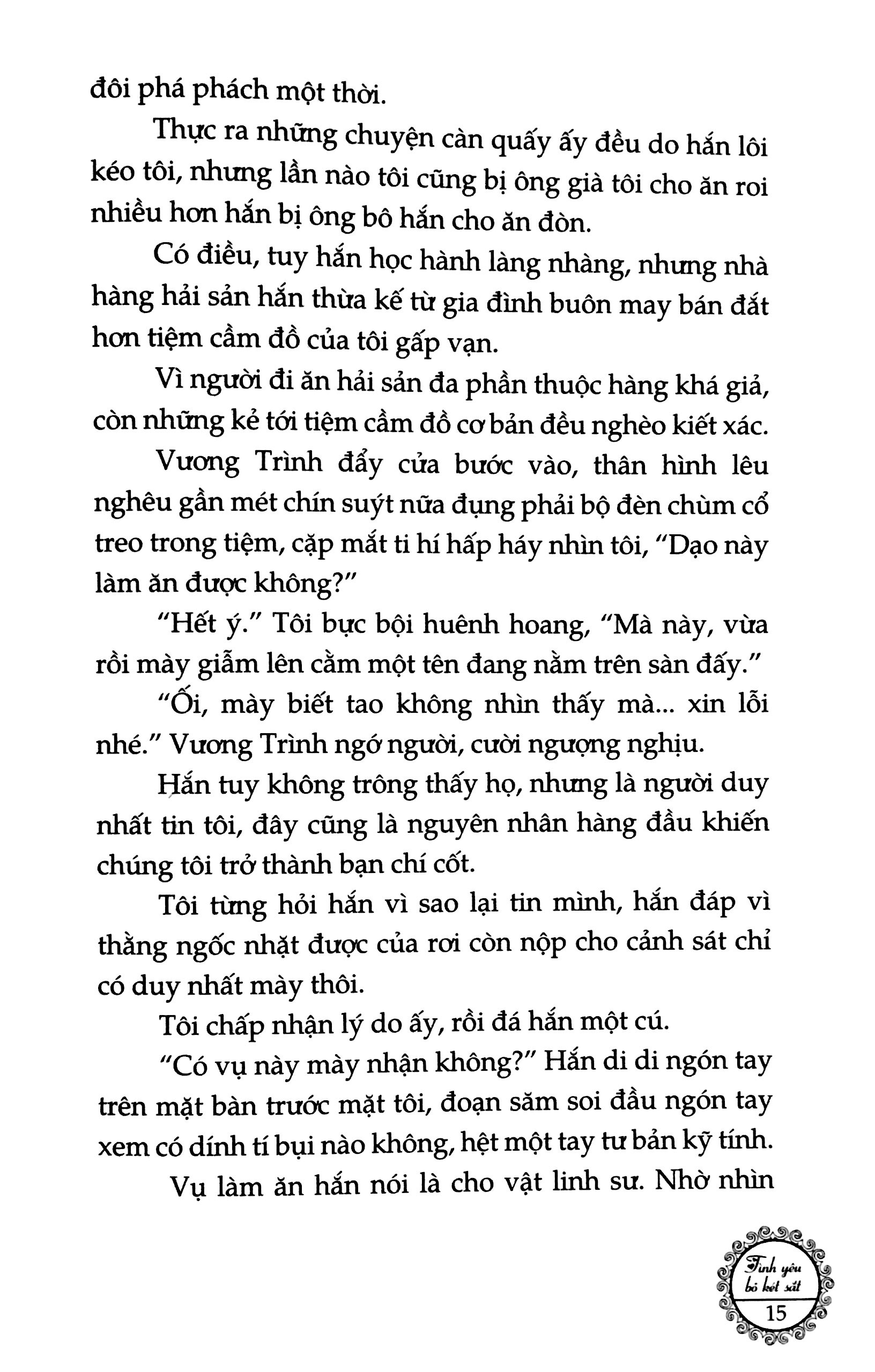 bộ vật linh hội - tập 1 - tình yêu bỏ két sắt - Ảnh 16