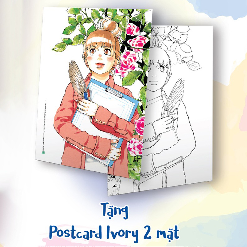 bộ vẽ vời vẩn vơ - tập 4 - tặng kèm postcard 2 mặt (1 mặt tô màu) - Ảnh 3