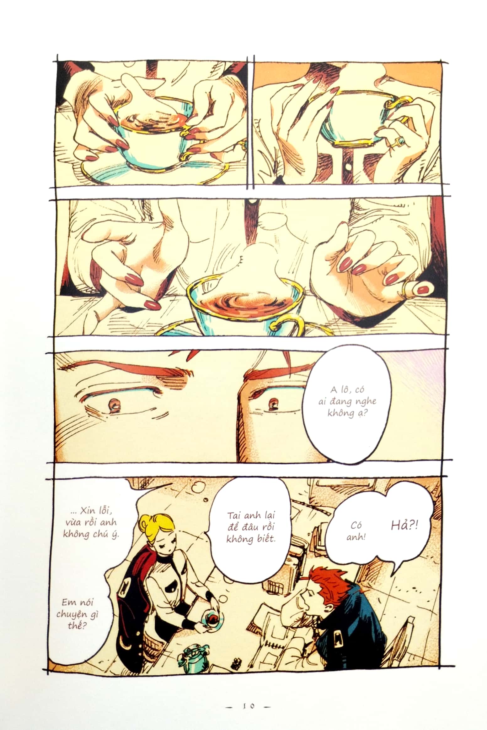 bộ veil - tập 4 : vết bỏng trong veo - Ảnh 5