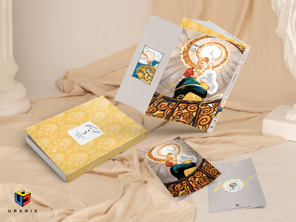 bộ veil - tập 5 - một thoáng sắc vàng - tặng kèm postcard - Ảnh 3