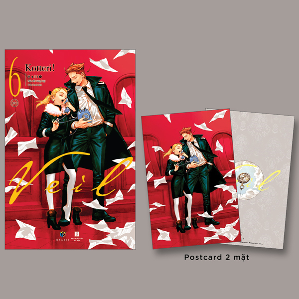 Bộ Veil - Tập 6 - Sắc Đỏ Tung Bay - Tặng Kèm Postcard