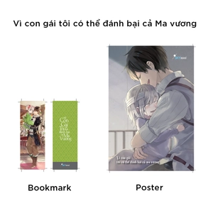 bộ vì con gái tôi có thể đánh bại cả ma vương - tập 1 (tái bản 2022) - tặng kèm bookmark + poster - Ảnh 2