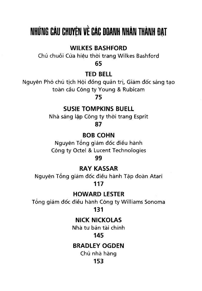 bộ vì sao họ thành công - tập 1 - Ảnh 3