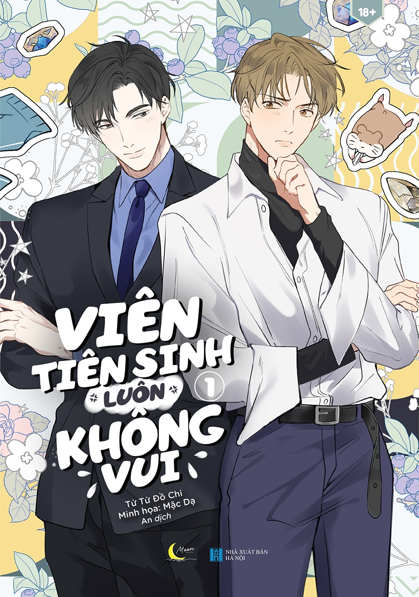 bộ viên tiên sinh luôn không vui - tập 1 - tặng kèm bookmark chuột hamster + postcard chữ ký tác giả - Ảnh 2