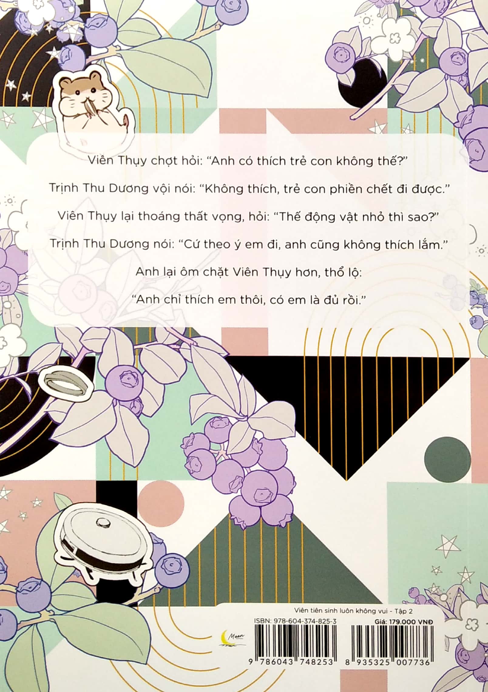 bộ viên tiên sinh luôn không vui - tập 2 - tặng kèm bookmark chuột hamster + postcard - Ảnh 7