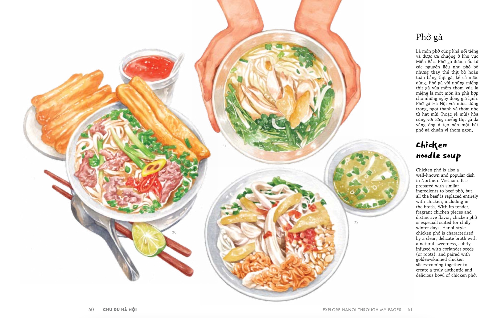 Bộ Việt Nam Dọc Miền Du Ký - Tập 3 - Chu Du Hà Nội - Explore Hanoi Through My Pages - Bìa Cứng - Ảnh 8