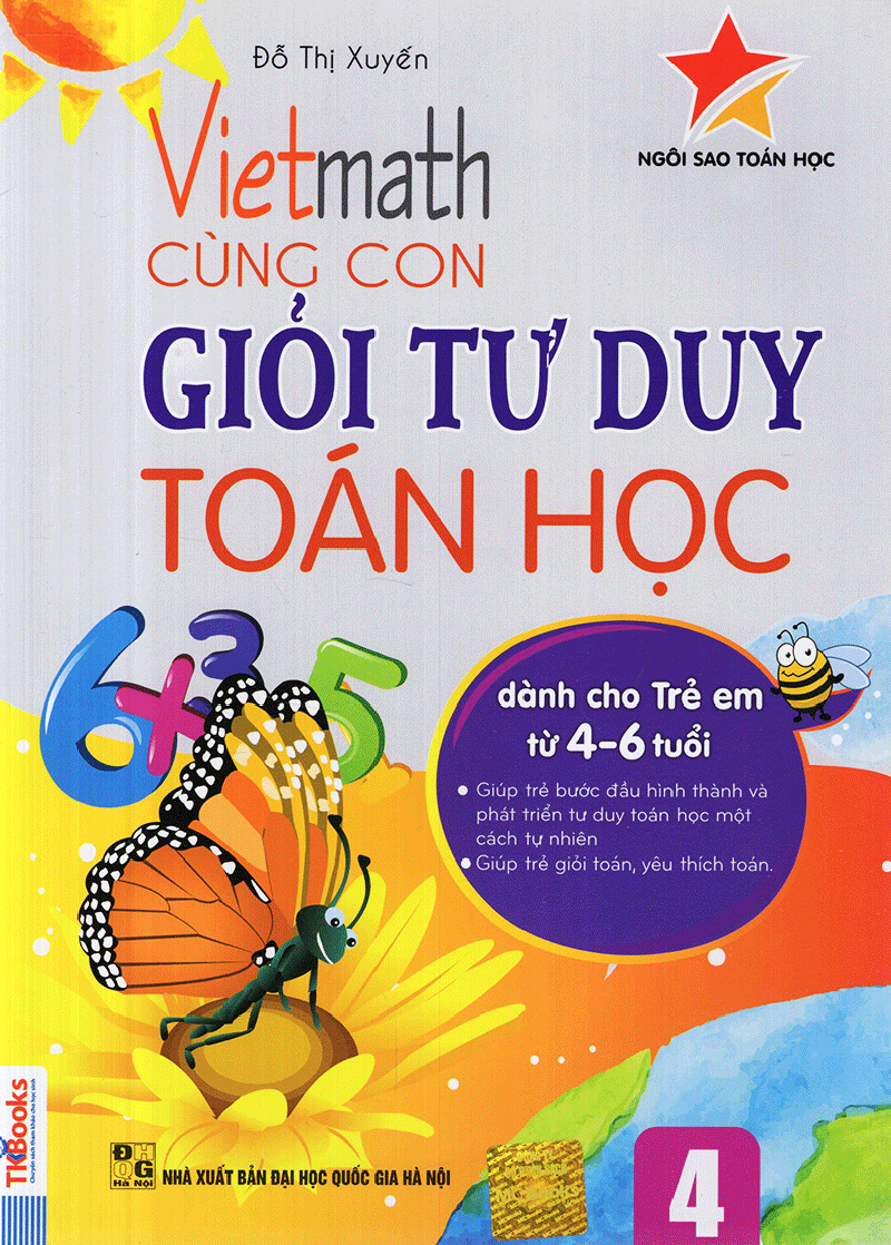 bộ viethmath - cùng con giỏi tư duy toán học tập 4 (tái bản 2020) - Ảnh 2