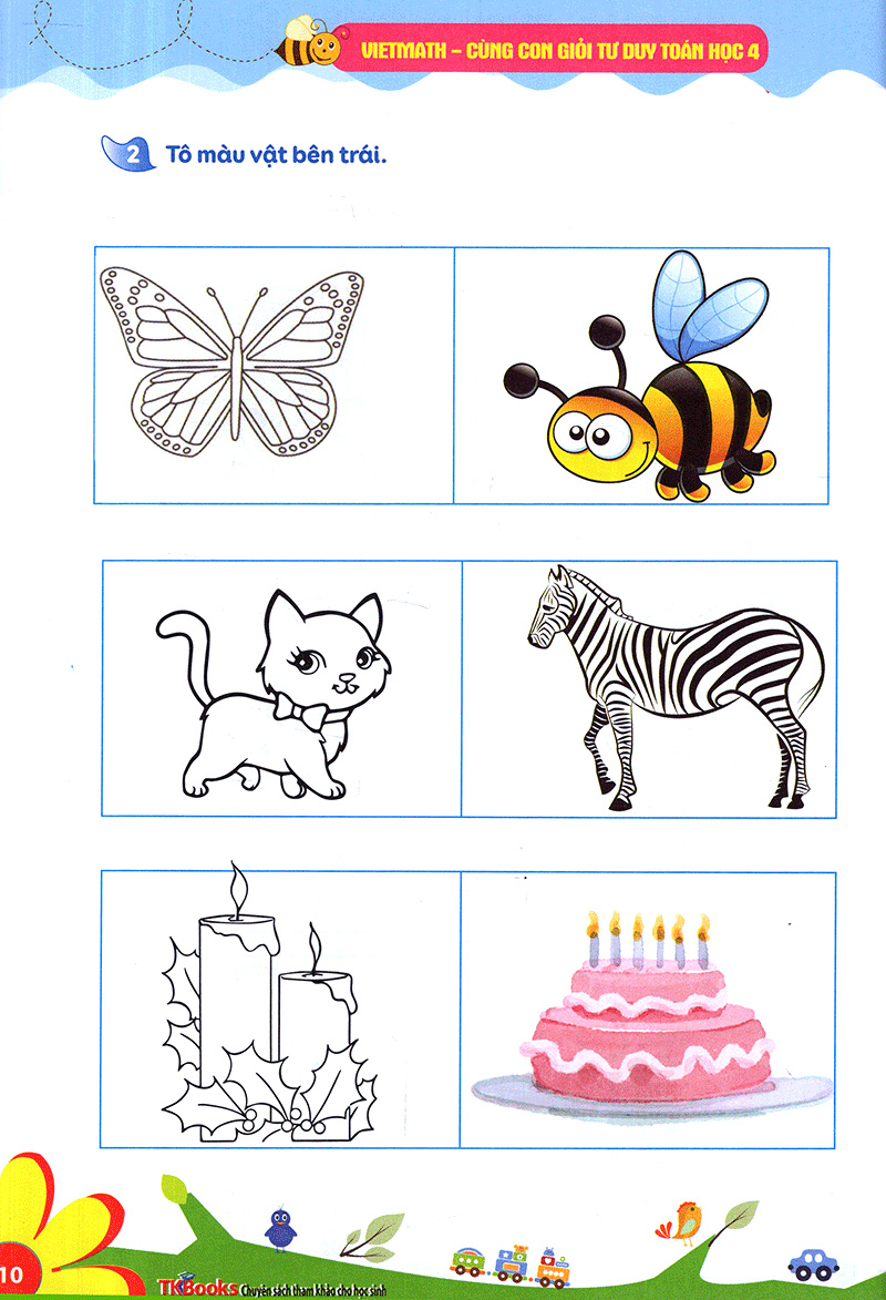 bộ viethmath - cùng con giỏi tư duy toán học tập 4 (tái bản 2020) - Ảnh 6