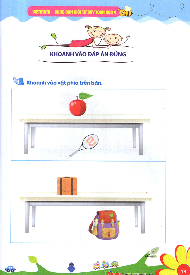 bộ viethmath - cùng con giỏi tư duy toán học tập 4 (tái bản 2020) - Ảnh 9