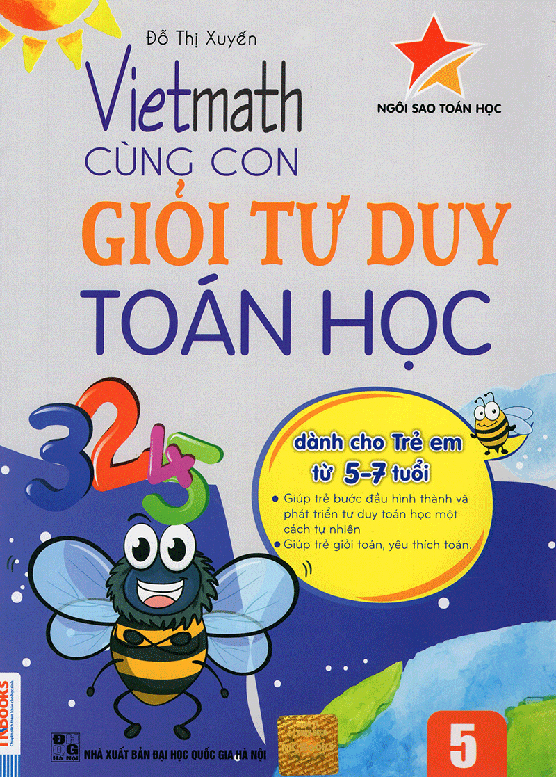 bộ vietmath - cùng con giỏi tư duy toán học - tập 5 (tái bản 2020) - Ảnh 2