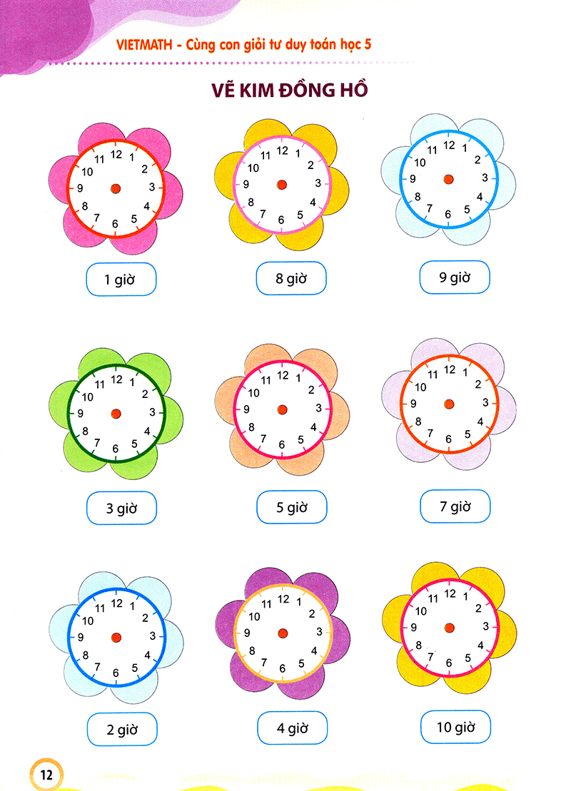 bộ vietmath - cùng con giỏi tư duy toán học - tập 5 (tái bản 2020) - Ảnh 8