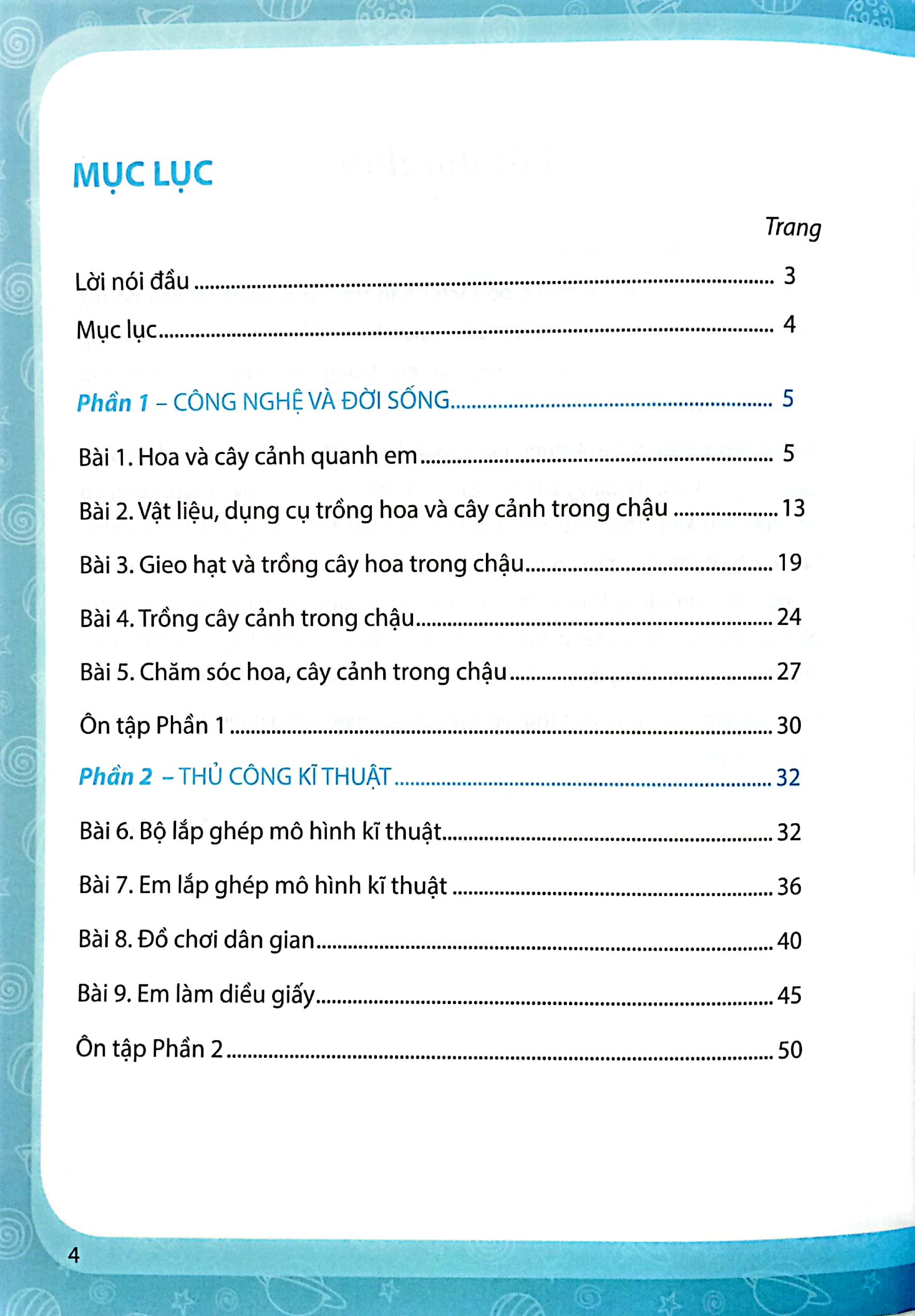 bộ vở bài tập công nghệ 4 (chân trời) (chuẩn) - Ảnh 3