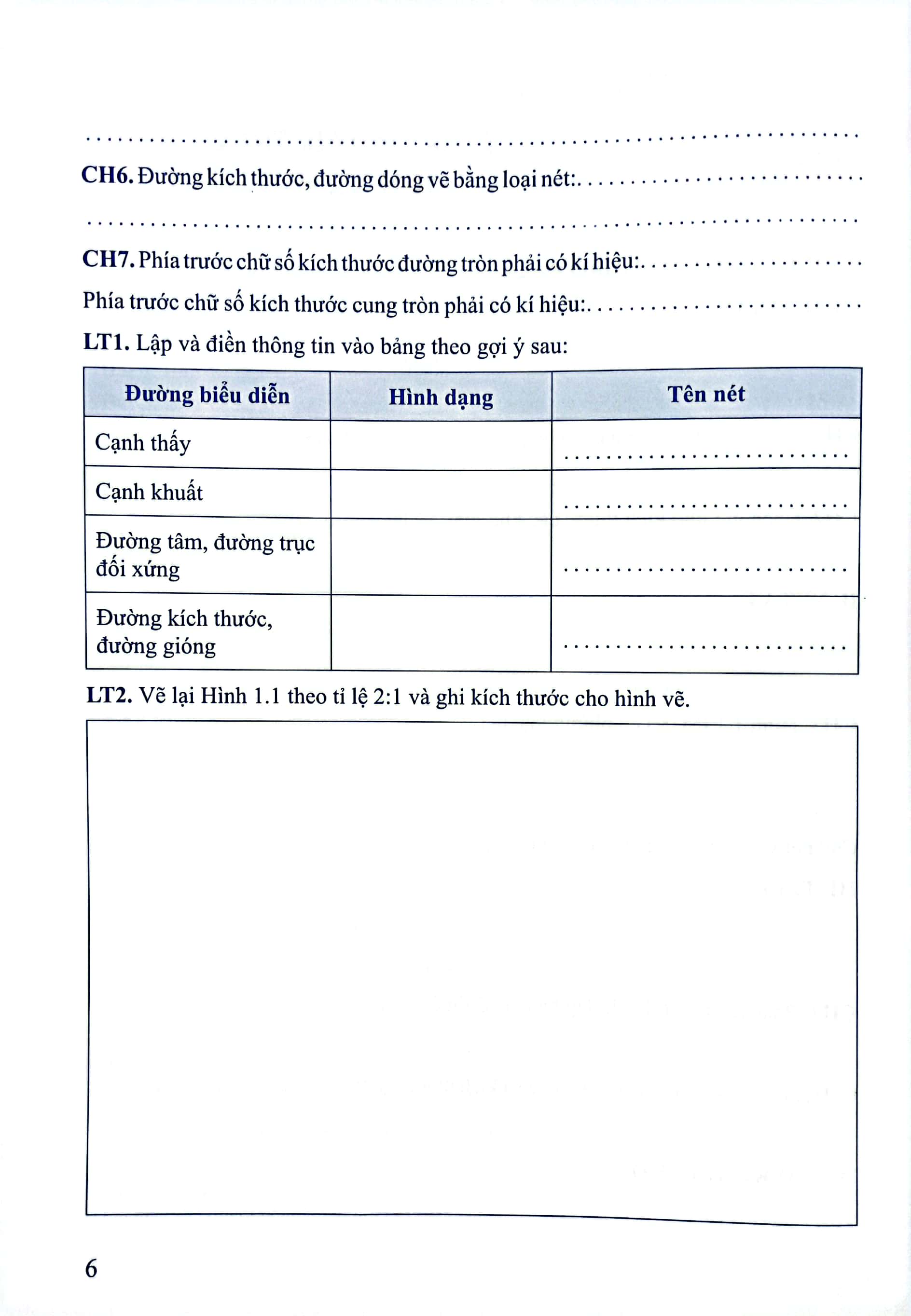 bộ vở bài tập công nghệ 8 (cánh diều) (chuẩn) - Ảnh 5