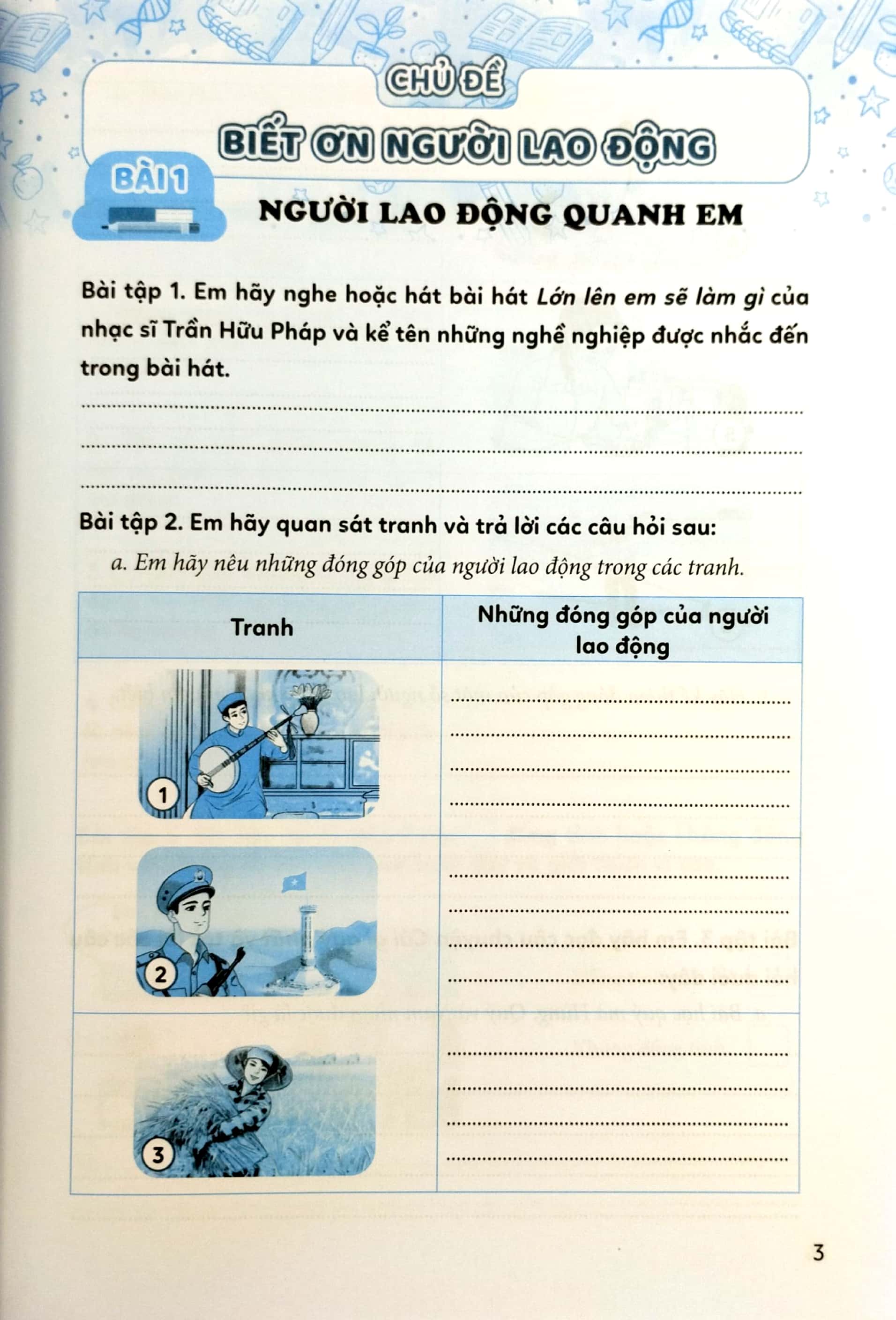 bộ vở bài tập đạo đức 4 (cánh diều) (chuẩn) - Ảnh 5