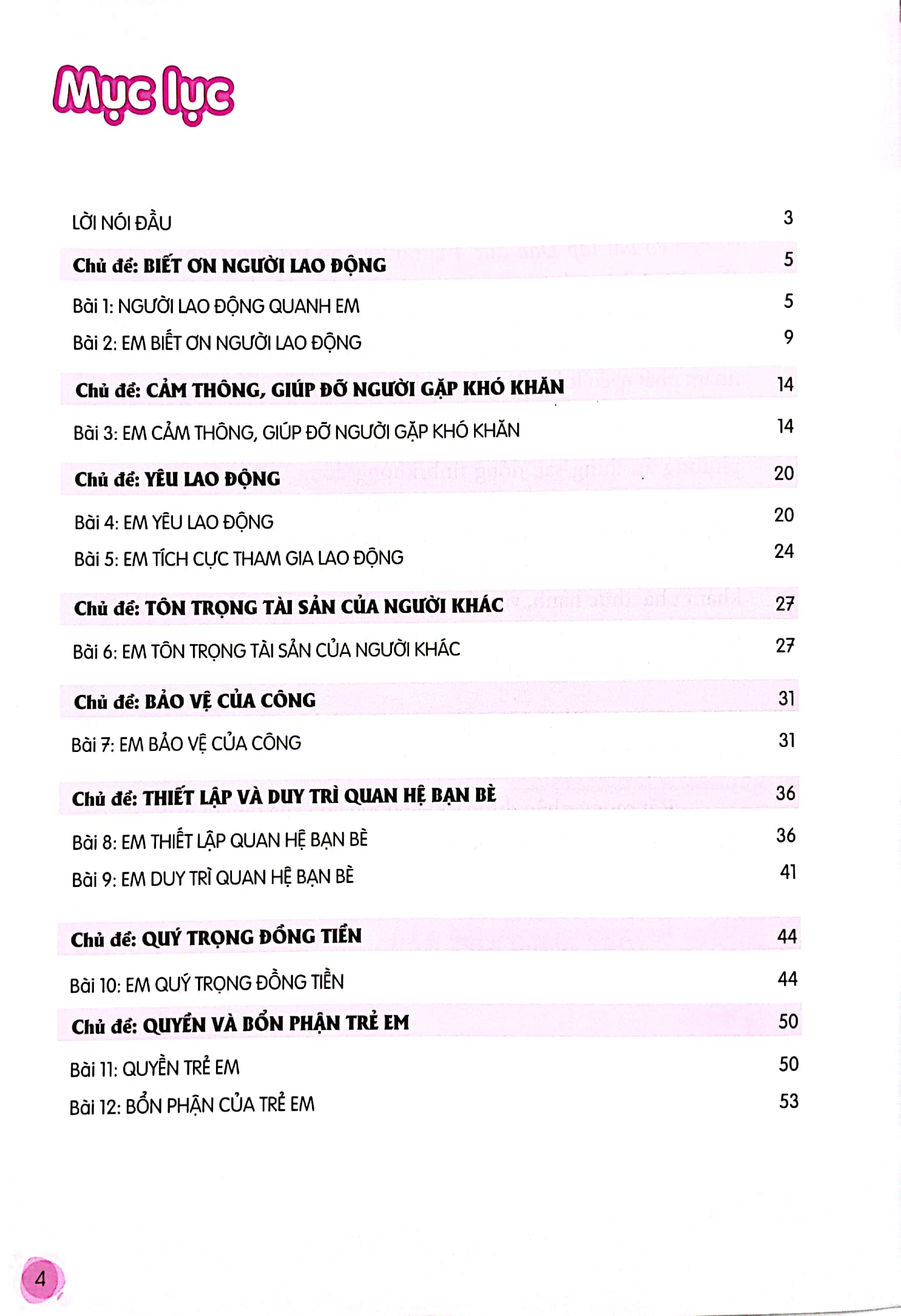 bộ vở bài tập đạo đức 4 (chân trời sáng tạo) (chuẩn) - Ảnh 2