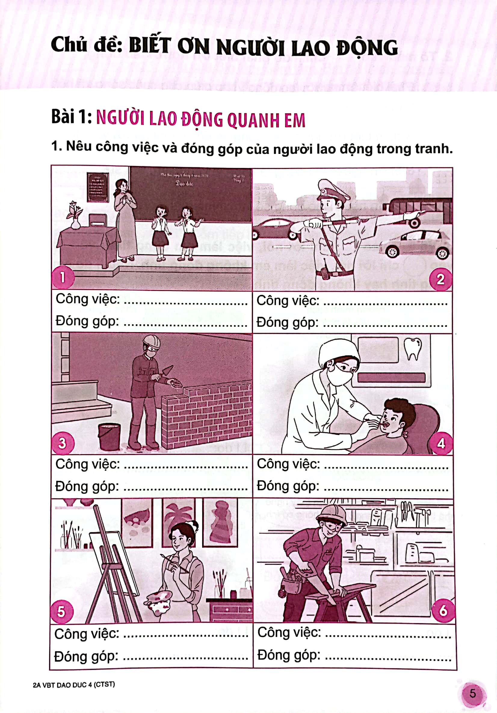 bộ vở bài tập đạo đức 4 (chân trời sáng tạo) (chuẩn) - Ảnh 3