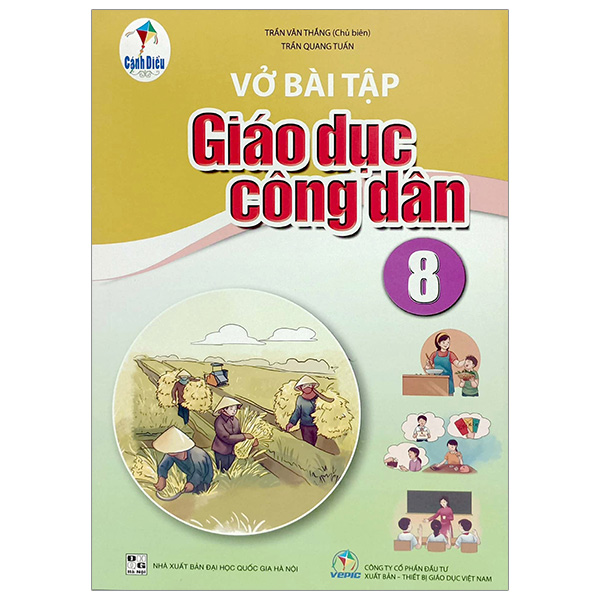 bộ vở bài tập giáo dục công dân 8 (cánh diều) (chuẩn)