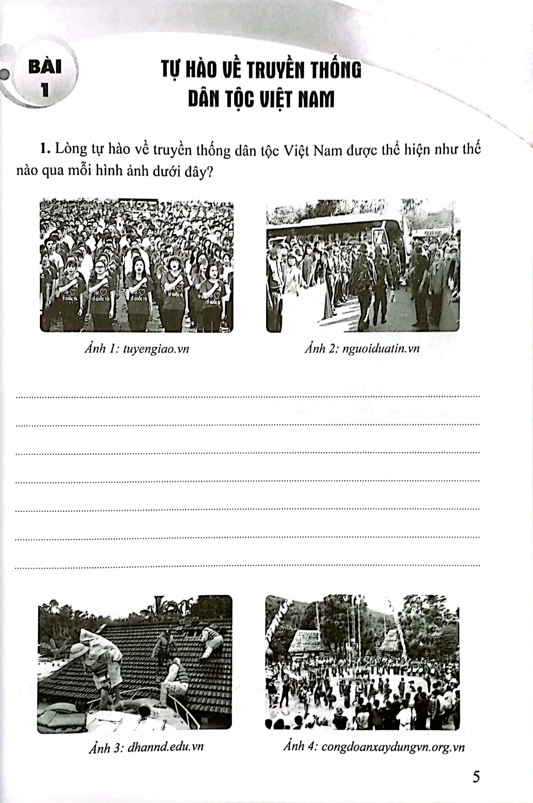 bộ vở bài tập giáo dục công dân 8 (cánh diều) (chuẩn) - Ảnh 4