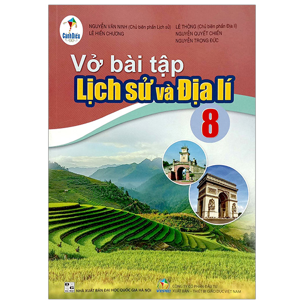 bộ vở bài tập lịch sử và địa lí 8 (cánh diều) (chuẩn)