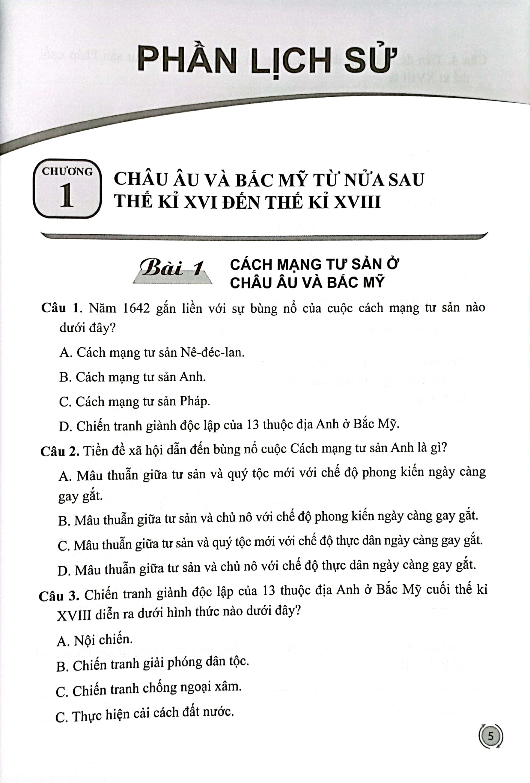 bộ vở bài tập lịch sử và địa lí 8 (cánh diều) (chuẩn) - Ảnh 4