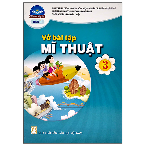 bộ vở bài tập mĩ thuật 3 - bản 1 (chân trời sáng tạo) (chuẩn)