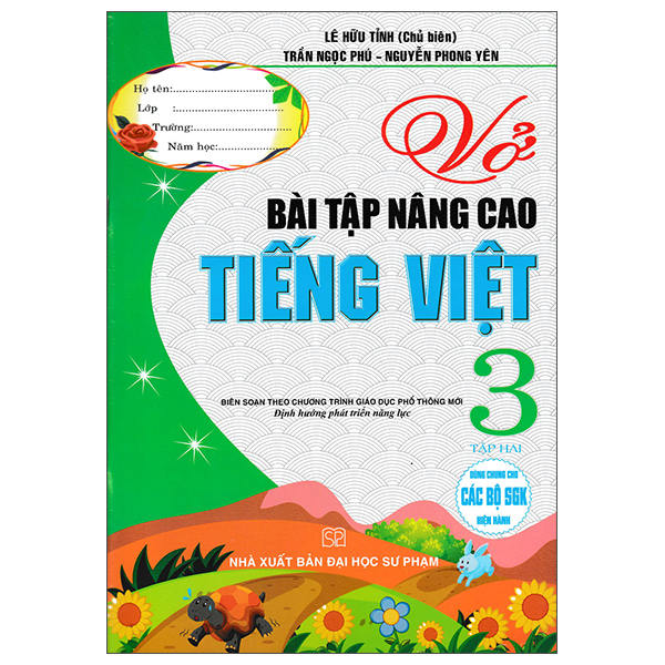 Bộ
						
										
										Vở Bài Tập Nâng Cao Tiếng Việt 3 - Tập 2