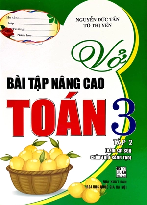 bộ vở bài tập nâng cao toán 3 - tập 2 (bám sát sgk chân trời sáng tạo) - Ảnh 2