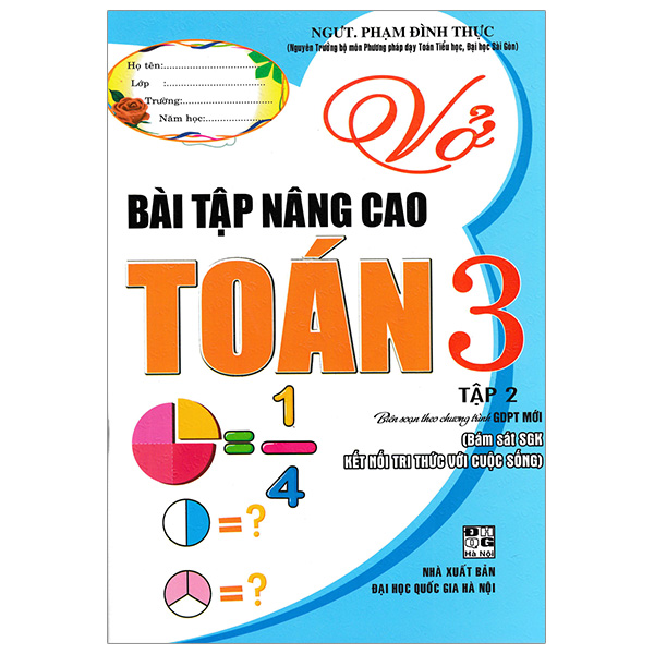 Bộ Vở Bài Tập Nâng Cao Toán 3 - Tập 2 (Kết Nối)