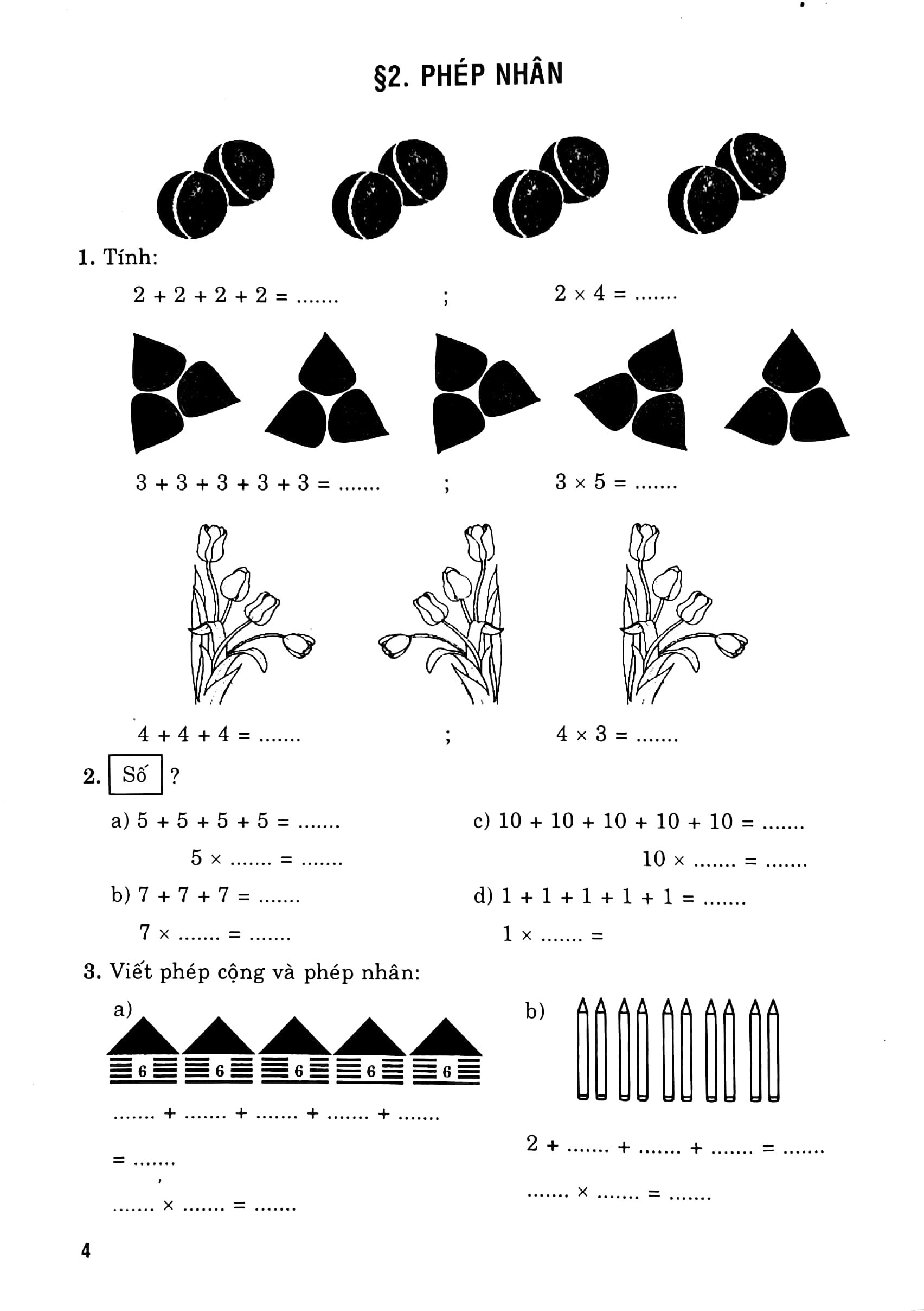 bộ vở bài tập nâng cao toán lớp 2 - tập 2 (biên soạn theo chương trình giáo dục phổ thông mới) - Ảnh 5