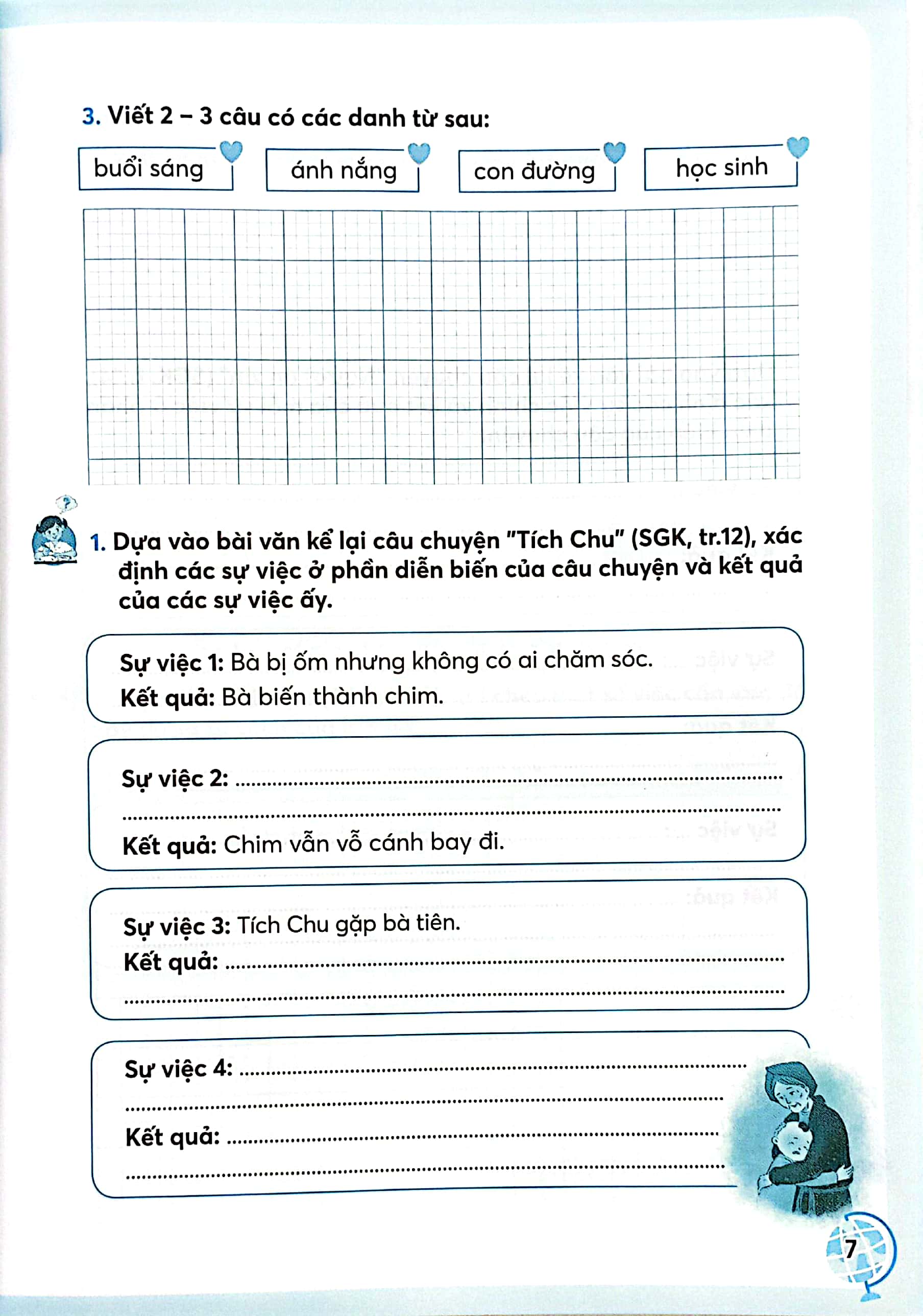 bộ vở bài tập tiếng việt 4 - tập 1 (chân trời sáng tạo) (chuẩn) - Ảnh 5