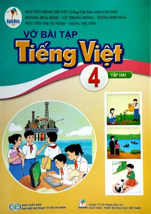 bộ vở bài tập tiếng việt 4 - tập 2 (cánh diều) (chuẩn) - Ảnh 2