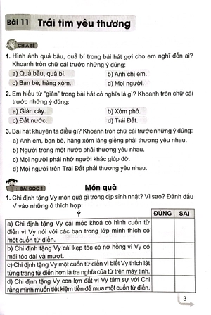 bộ vở bài tập tiếng việt 4 - tập 2 (cánh diều) (chuẩn) - Ảnh 3