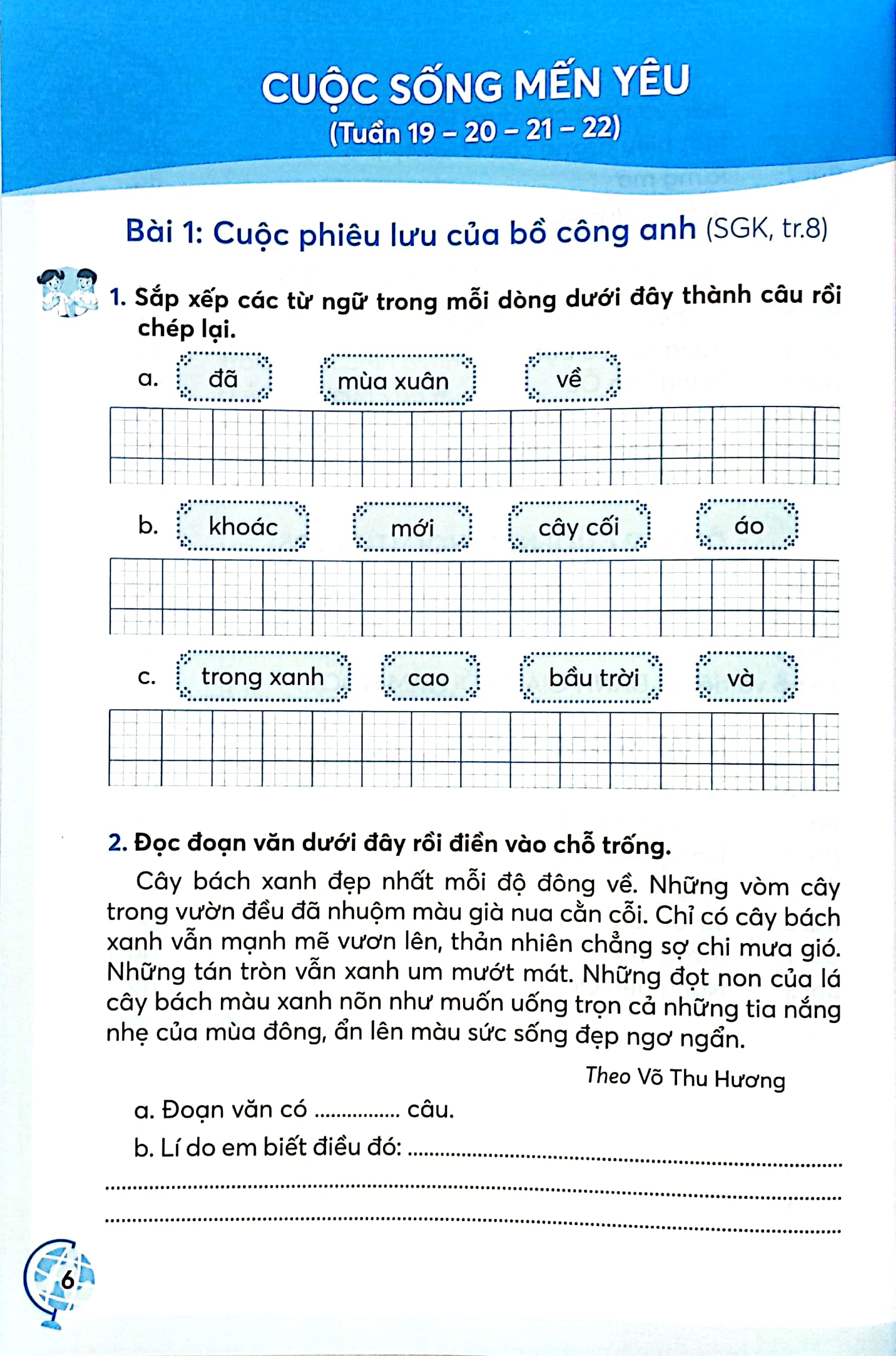 bộ vở bài tập tiếng việt 4 - tập 2 (chân trời sáng tạo) (chuẩn) - Ảnh 4