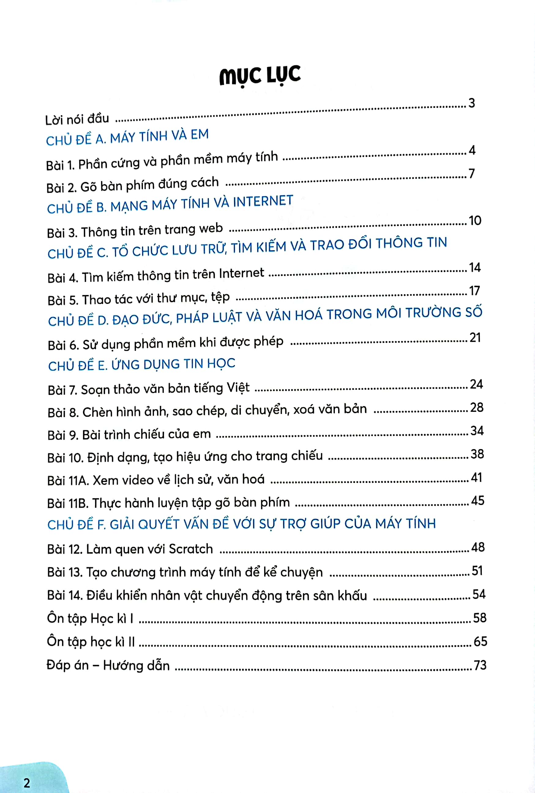 bộ vở bài tập tin học 4 (chân trời sáng tạo) (chuẩn) - Ảnh 2