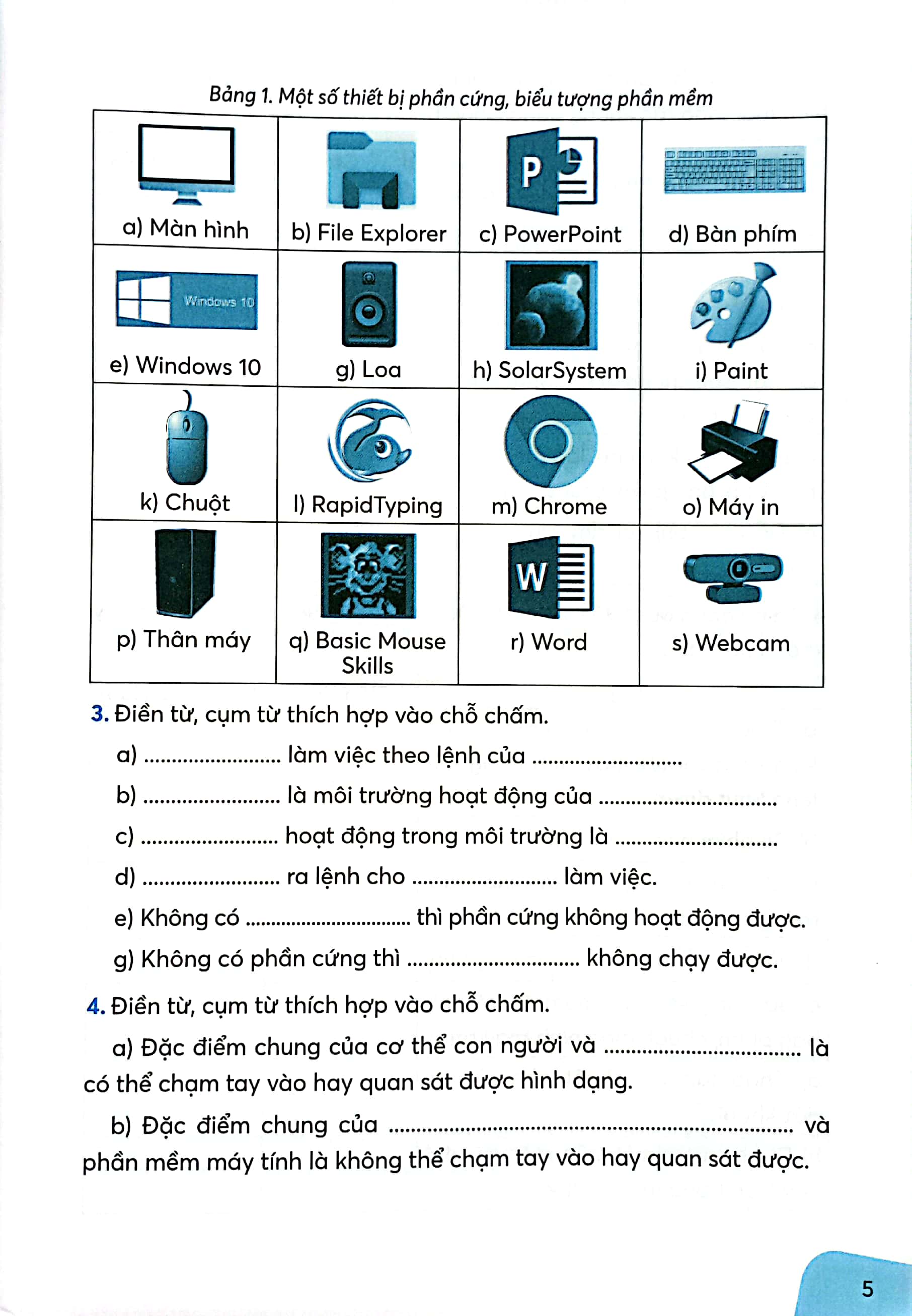bộ vở bài tập tin học 4 (chân trời sáng tạo) (chuẩn) - Ảnh 4