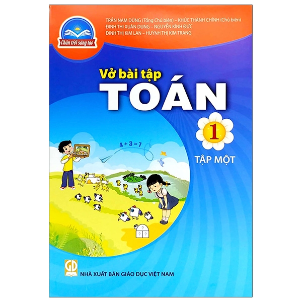 bộ vở bài tập toán 1 - tập 1 (chân trời sáng tạo) (chuẩn)