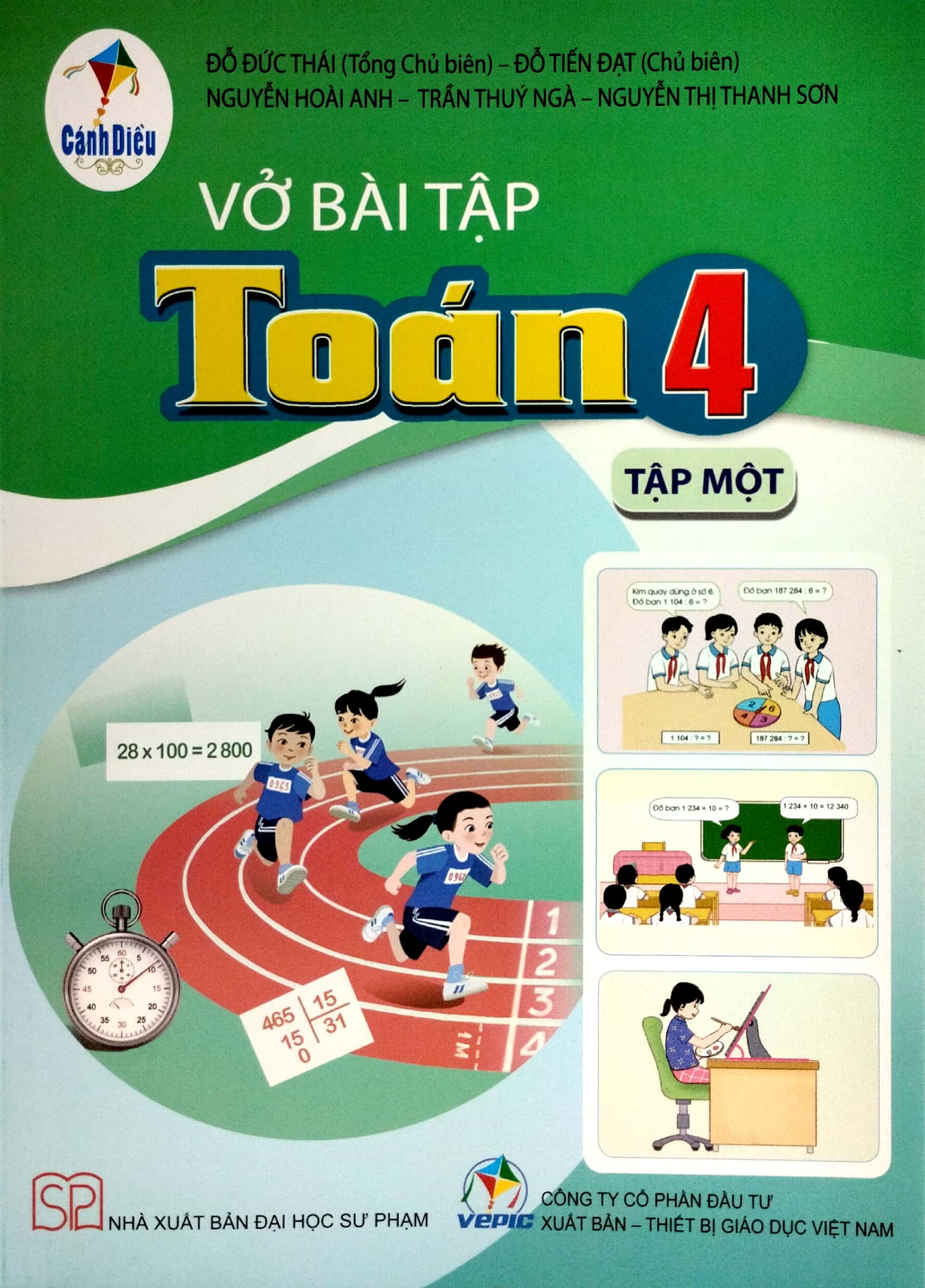 bộ vở bài tập toán 4 - tập 1 (cánh diều) (chuẩn) - Ảnh 2