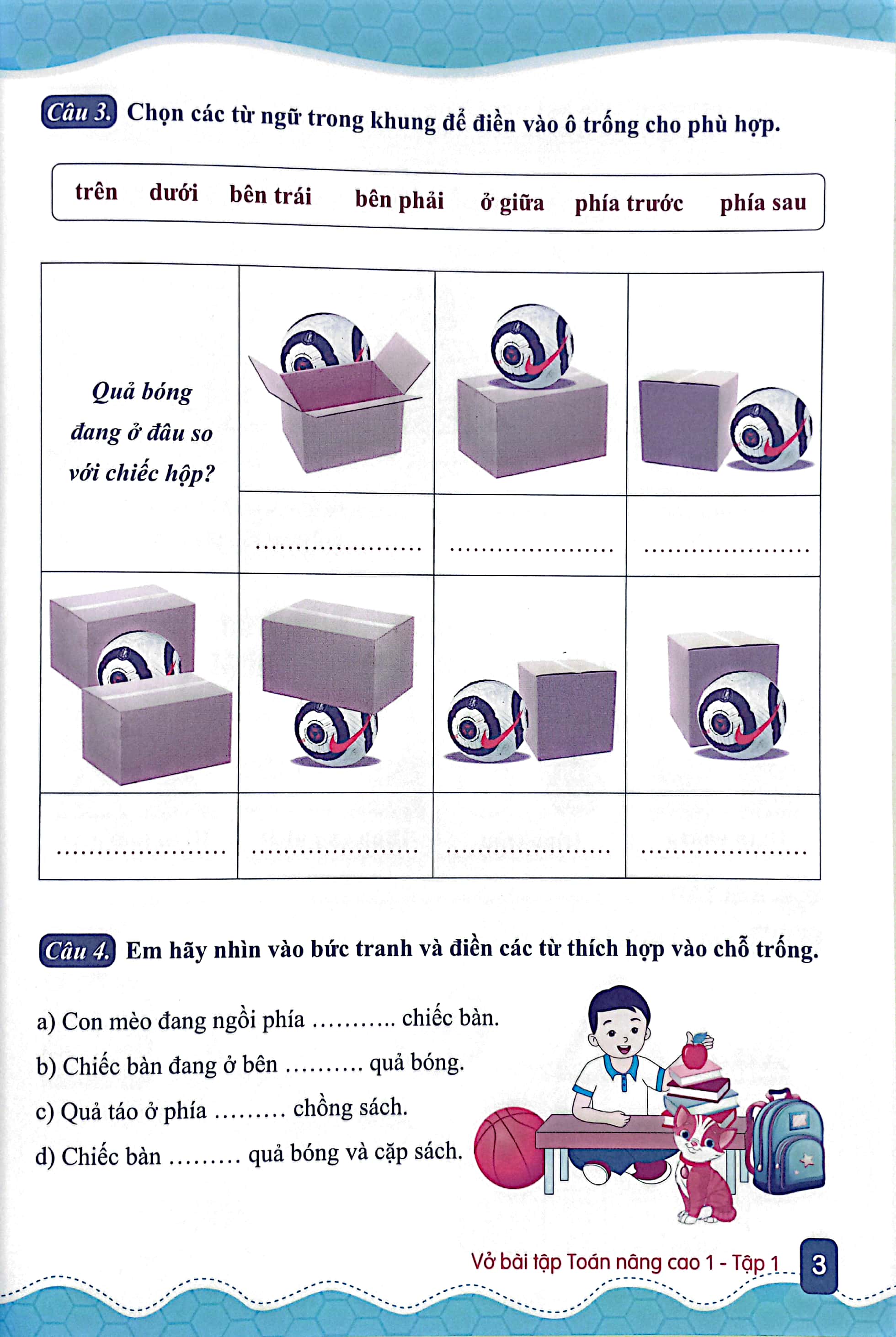 bộ vở bài tập toán nâng cao 1 - tập 1 (tái bản 2023) - Ảnh 6