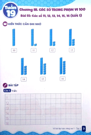 bộ vở bài tập toán nâng cao 1 - tập 2 (biên soạn theo chương trình giáo dục phổ thông mới) - Ảnh 4