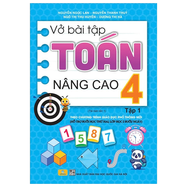 Bộ Vở Bài Tập Toán Nâng Cao 4 - Tập 1