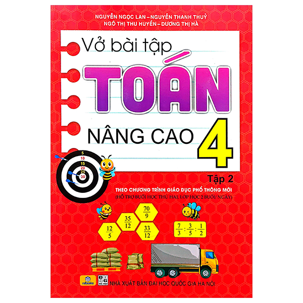 Bộ Vở Bài Tập Toán Nâng Cao 4 - Tập 2 (Theo Chương Trình GDPT Mới)