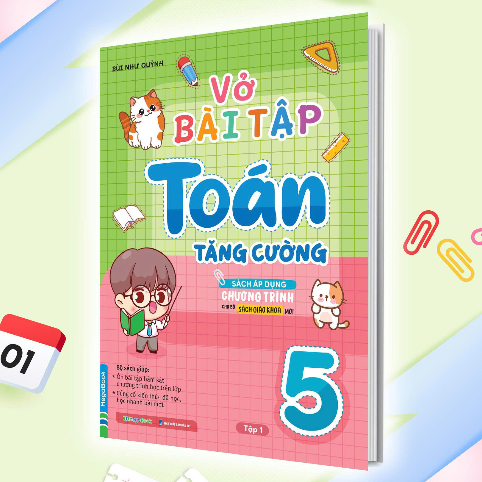 Bộ
						
										
										Vở Bài Tập Toán Tăng Cường 1 Tập 2 - Ảnh 13
