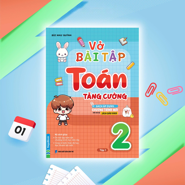 Bộ
						
										
										Vở Bài Tập Toán Tăng Cường 1 Tập 2 - Ảnh 14