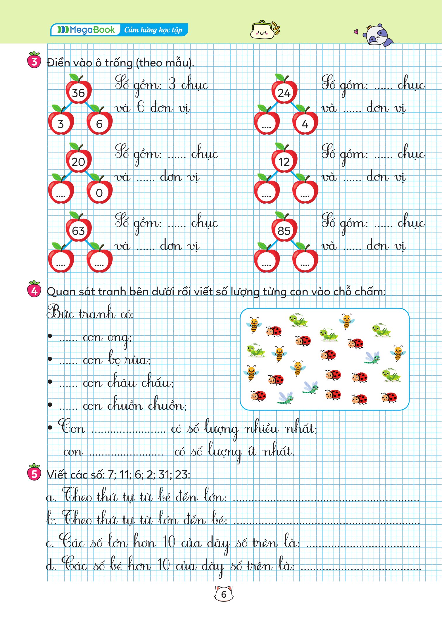 Bộ
						
										
										Vở Bài Tập Toán Tăng Cường 1 Tập 2 - Ảnh 7