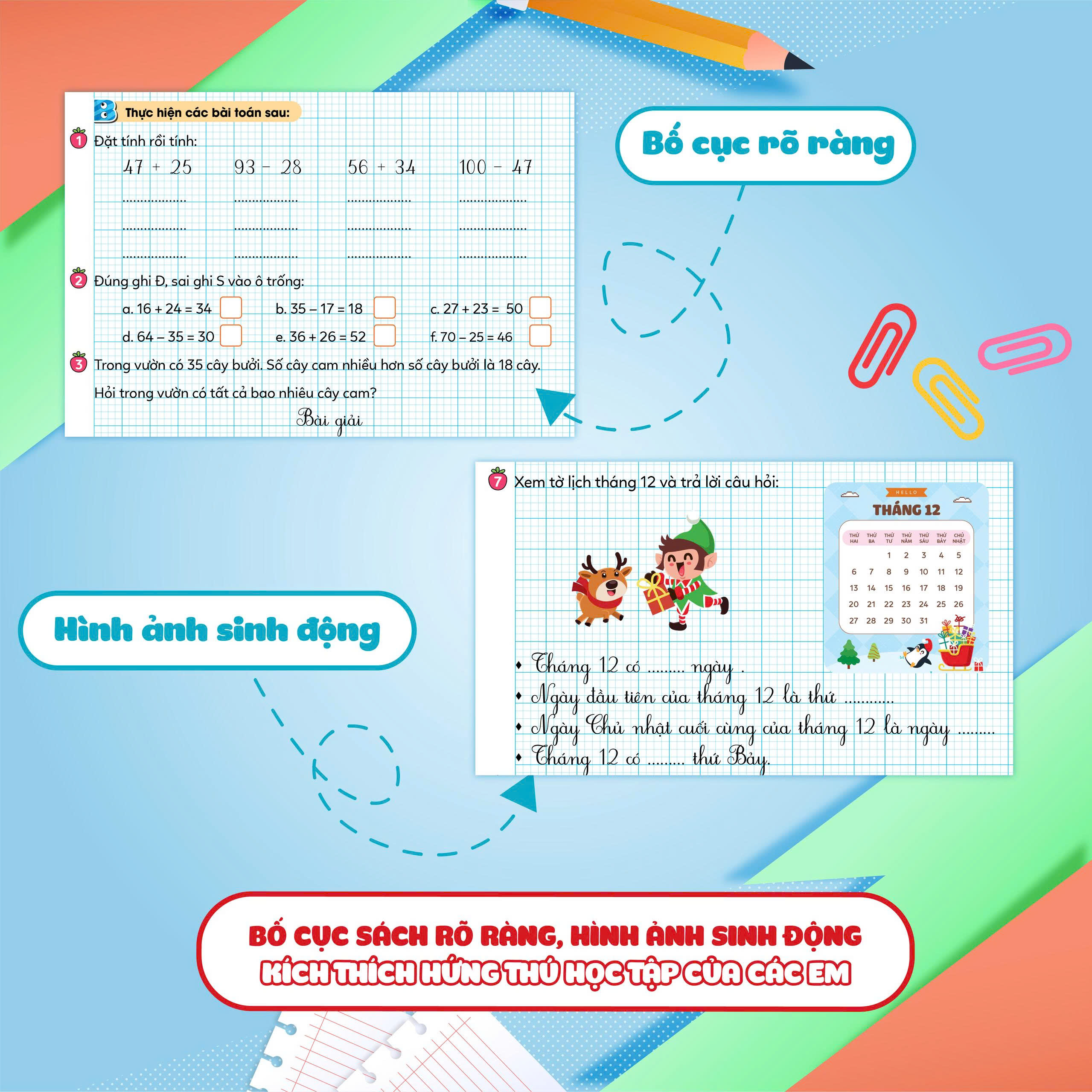 Bộ Vở Bài Tập Toán Tăng Cường 2 - Tập 1 - Ảnh 9