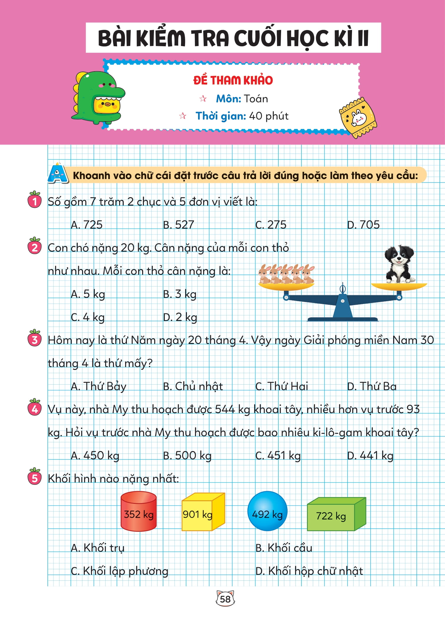 Bộ
						
										
										Vở Bài Tập Toán Tăng Cường 2 - Tập 2 - Ảnh 16