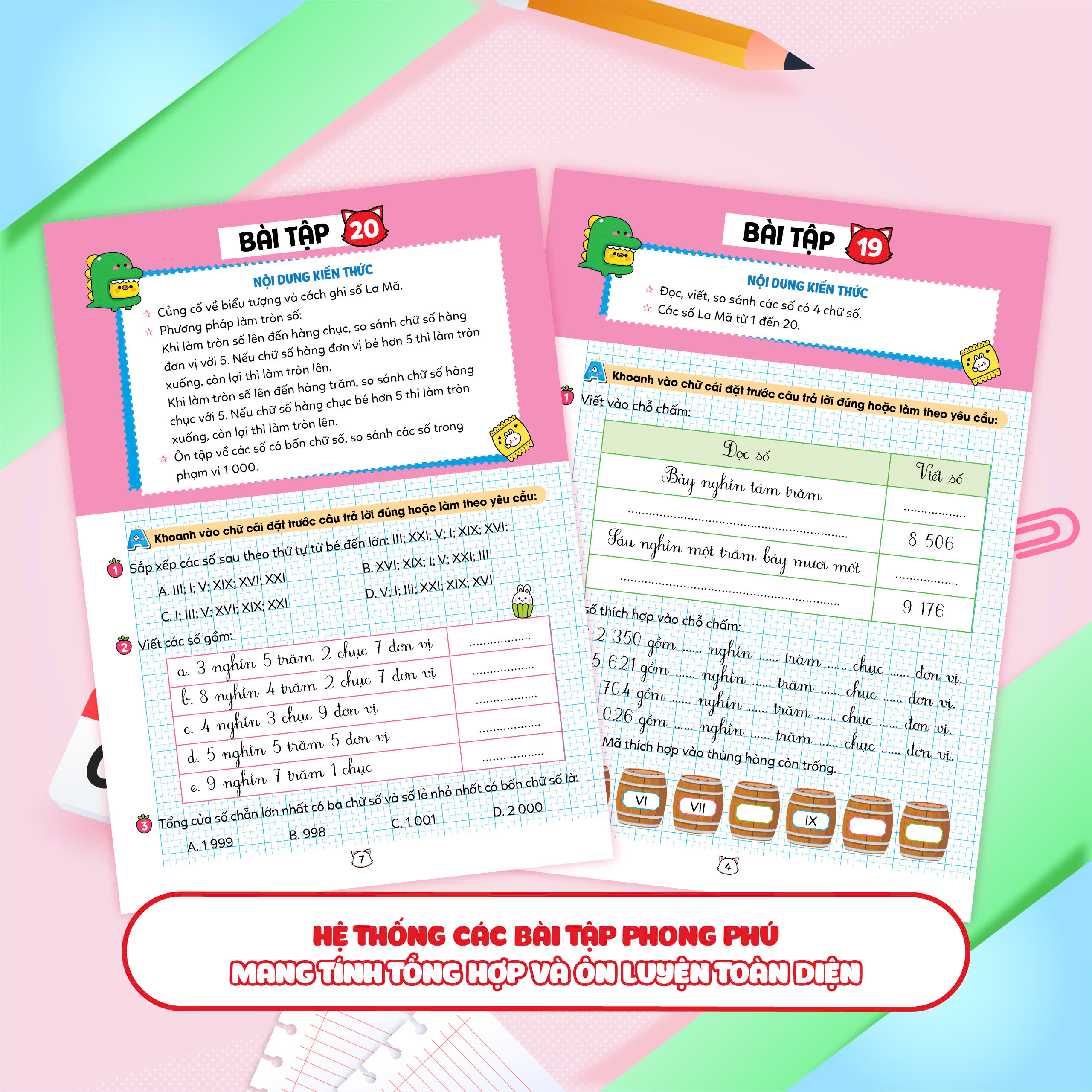 Bộ Vở Bài Tập Toán Tăng Cường 3 - Tập 2 - Ảnh 5