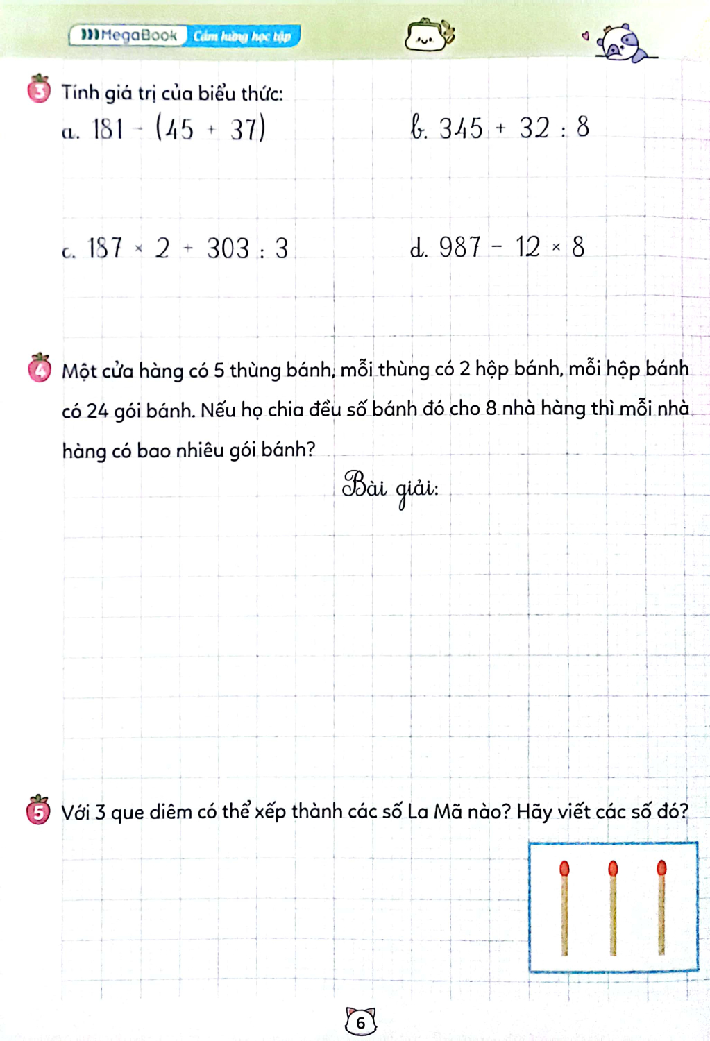 Bộ Vở Bài Tập Toán Tăng Cường 3 - Tập 2 (Theo Sách Giáo Khoa Kết Nối Tri Thức Với Cuộc Sống) - Ảnh 8