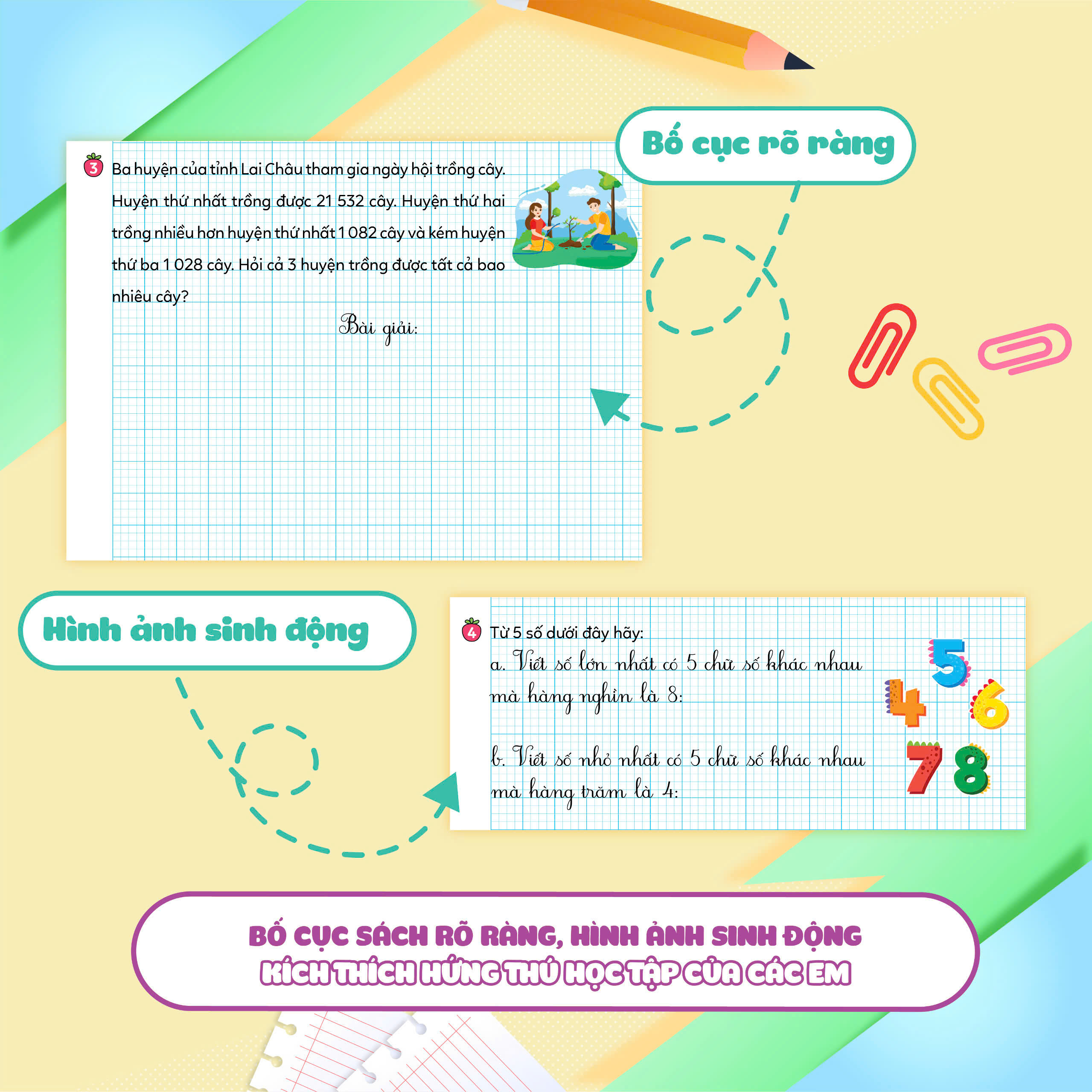 Bộ Vở Bài Tập Toán Tăng Cường Lớp 4 - Tập 1 (Theo Sách Giáo Khoa Kết Nối Tri Thức Với Cuộc Sống) - Ảnh 7